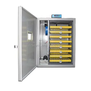 Factory Direct Sale Automatic Egg Dual Power Ostrich Incubator 500 Eggs With Roller