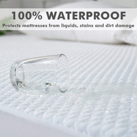 Großhandel maßge schneiderte gestrickte Protector de Colchon Jacquard wasserdichte Kühl matratze Pad Matratzen bezüge & Protektoren