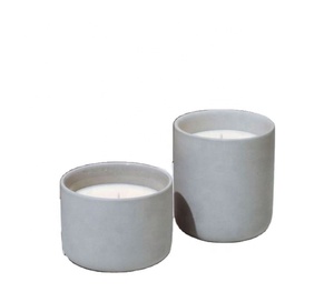 European Christmas Ceramic Candle Cup Creative Aromatic Candle Holder Home Decoration Simple Candle Cup - Product Image 1