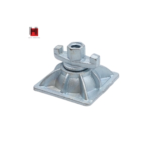 Dễ uốn sắt tấm vuông ván khuôn giàn giáo Tie Rod <span class=keywords><strong>Nut</strong></span> và cánh <span class=keywords><strong>Nut</strong></span> với galvanization thang & giàn giáo bộ phận - Product Image 1