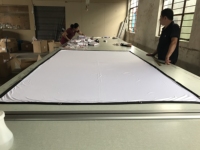 Écran de projecteur en Polyester Spandex Simple, fête, à 8, 12 ou 16 œillets, 100 pouces, livraison gratuite