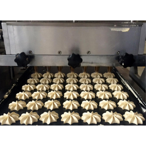 Petite machine à fabriquer des biscuits, coupe-fil, machine à fabriquer des biscuits, système de contrôle PLC, machine à déposer des biscuits <span class=keywords><strong>pour</strong></span> boulangerie - Product Image 2