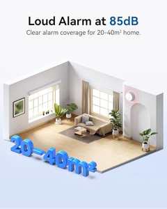 Détecteur de fumée sans fil interconnecté Wi-Fi 433 MHz - Product Image 5