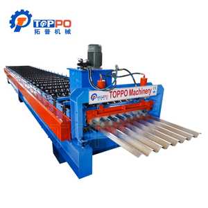 Machine de formage à froid pour tôles de toiture trapézoïdales IBR Tr5/<span class=keywords><strong>Tr6</strong></span>/TR9, vitesse de 30 m/min – Offre Spéciale - Product Image 1