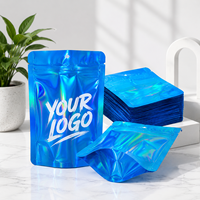 Sacs d'emballage en Mylar personnalisés colorés Packfortune avec fermeture éclair pour bonbons, en-cas et aliments secs