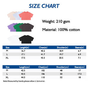 Camiseta recortada de verano 2025 para mujer, manga corta de algodón 100% - Product Image 3