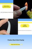 Bouchon conique flexible en caoutchouc silicone haute élasticité pour masquage, protection et étanchéité par électrolyse