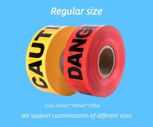 Tùy chỉnh in cảnh báo không thấm nước tapecustom tự dính in Băng thận trọng cho khu vực nguy hiểm nơi làm việc - Product Image 3