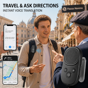 Auriculares TWS con Clip para Solapa, Llamadas Manos Libres, Carga Rápida en 2 Horas, Resistentes al Agua IPX5, Traducción en Tiempo Real Mediante Aplicación Móvil - Product Image 5