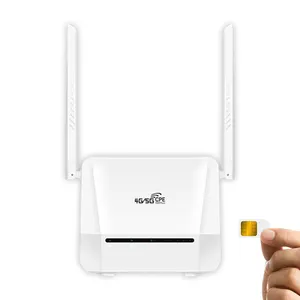 Penjualan Laris Stok Pabrik DNXT Router 4G Lte Wifi Router 300Mbps 4G dengan Kartu Sim dan Antena Modem Wifi 4G Lte