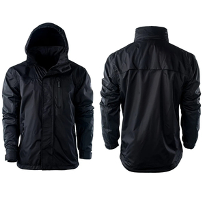 Veste Softshell en Toile pour Homme Hiver 2022 – Vente en Gros, Logo Brodé Personnalisé, Imperméable, Fermeture Éclair, Coupe-Vent en Polyester à Motifs - Product Image 2