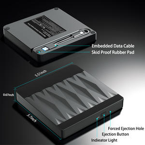 <span class=keywords><strong>Lecteur</strong></span> Blu-ray externe USB 3.0 et Type-C, graveur Blu-ray portable, <span class=keywords><strong>lecteur</strong></span> Blu-ray DVD/<span class=keywords><strong>CD</strong></span>/BD - Product Image 3