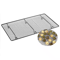 Grille de cuisson et de refroidissement en acier inoxydable soudée pour cuisines commerciales et usines alimentaires