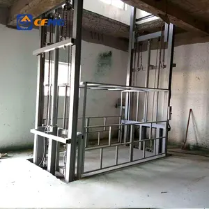 CFMG 2 Floor Small Cargo Elevator Industrial Elevators Guide Rail Lift CARGO LIFT Quality Boat Lifts