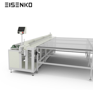 เครื่องตัดม่านม้วนอัตโนมัติ EISENKO แบบอัลตราโซนิก พร้อมมอเตอร์ PLC ประสิทธิภาพสูง 220V/110V ความกว้างการตัด 3.2/4.2 เมตร - รุ่นใหม่ - Product Image 6