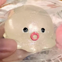 Jouet anti-stress Octopus Bubble Popping Squishy Transparent pour presser les boutons, unisexe, tous âges