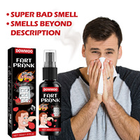 Nouveau Canular Chaude DOWMOO Poisson d'Avril Divertissement Farce Liquide Odeur Astuce Spray au Poivre Portable Malodorant