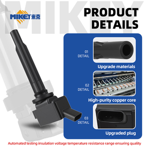 Bobina di Accensione MIKEY 273012M360 per <span class=keywords><strong>Kia</strong></span> DYK <span class=keywords><strong>Rio</strong></span>, Ricambi Auto di Alta Qualità per DQZ9213 0297007941 1GZ-FE - Product Image 2