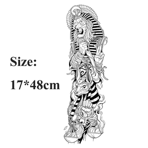 <span class=keywords><strong>QB</strong></span> longue durée jus de plantes tatouage en gros jus autocollant Semi-Permanent tatouage autocollant étanche hommes bras complet tatouage autocollant - Product Image 2