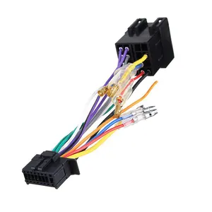 Car Stereo Radio Loom PI100 ISO 16-Pin PI100 Wire Harness Adapter For Pioneer 2003-on