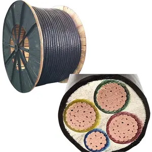 Elektrisches XLPE-Kabel 0,6-1.KV 4 × 70 mm2 4 × 95 mm2 unterirdische Elektrisitätsleitungen und Stromkabel