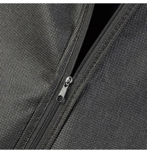 Black Travel <strong>Garment</strong> <strong>Bag</strong> with Accessories Zipper Pocket <strong>Breathable</strong> Suit <strong>Garment</strong> Dust Cover for Shirts Suits Tuxedos Dresses Coat - Product Image 3