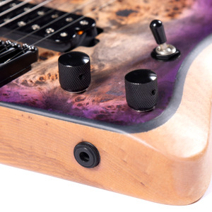 กีตาร์ 7 สายแบบไม่มีหัว รุ่นปรับแต่งได้ ตัวบอดี้ ASH แบบด้าน 24 เฟรต Grote GTWT-7Strings - Product Image 3