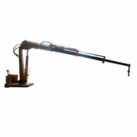 Grue de camionnette mini BOB-LIFT à prix avantageux, 800 kg, grue montée sur camion, grue hydraulique à flèche articulée à vendre