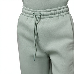 Conjunto Deportivo con Capucha para Hombre, Color Verde Claro, Manga Larga, Estilo Casual para Correr, con Bolsillos Laterales y Cintura Elástica - Product Image 5