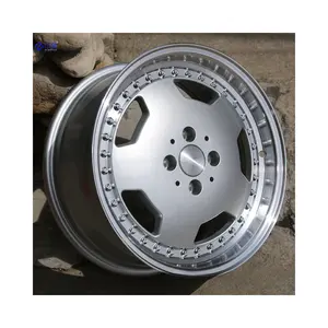 Customizable ET customizable PCD, 18/19/20 inches, 5/6 holes, 8/9j,silver forged wheels for Mercedes