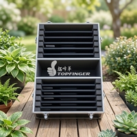 Valise de transport en aluminium avec roulettes, haute qualité, pour événements, taille personnalisable pour système de drapage, excellente qualité pour le montage.