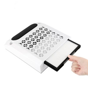 Aspirateur à ongles 4-en-1 80W avec polisseuse, lampe d'éclairage, forte aspiration, perceuse à ongles, collecteur de poussière et repose-bras - Product Image 2