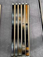 Xmlinco – queue de billard avec joint en acier inoxydable, bâton de sport de piscine, poignée en lin 1/2, vente en gros