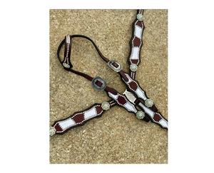 Ensemble de sellerie de cheval western haut de gamme en cuir véritable, selle, bride et harnais pour la randonnée et le barrel riding, en provenance d'Inde - Product Image 2