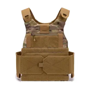 Tactical Gears Quick Release Buckle Desert Camo Cheap Safety 2023 Chest Rig Plate Carrier Combat Tactical MOLLE Weight