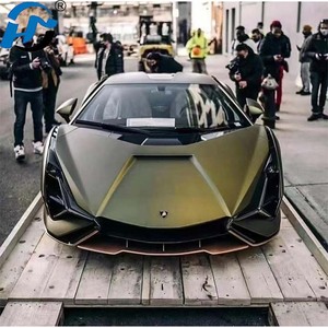 TPU Mat Combat Vert PVC Peinture Protection Film Kit Auto-Guérison Clair Autocollant De Voiture pour Phares Rétroviseur Brillant - Product Image 3