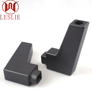 Support mural en alliage de zinc pour armoire en forme de L Leslie, noir/gris YT-1520 - Product Image 5