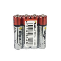Batería de Zinc R03 Tamaño Aaa, Carbono Gigacell, Buena Calidad, 1.5v, para Juguetes, 3 Años de Duración, Envoltura de Aluminio/Metalizada, Se Acepta OEM