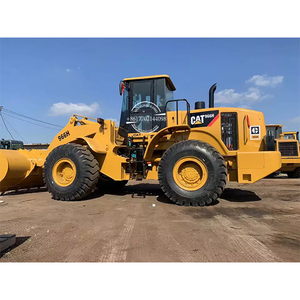 Chargeuse sur pneus Caterpillar 966H d'occasion à prix réduit, 6 tonnes, 4,2 mètres cubes, avec moteur, pour les exploitations agricoles - Product Image 1