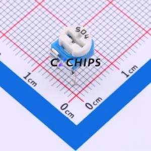 RM065-504ตัวต้านทาน/โพเทนชิออมิเตอร์แบบปรับได้ (500K) ตัวต้านทานผ่านรู (THT) ตัวต้านทาน500Kohm 25% 100mW - Product Image 1