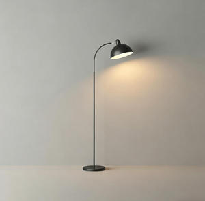 <span class=keywords><strong>Lampadaire</strong></span>, lampe sur pied en métal avec base en métal lourd, lampe sur pied moderne en forme d'arche, lampe de lecture pour bureau - Product Image 5