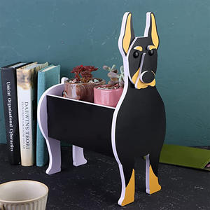 <span class=keywords><strong>Maceta</strong></span> de flores con forma de <span class=keywords><strong>perro</strong></span> Bulldog francés, <span class=keywords><strong>maceta</strong></span> de PVC para mascotas, adornos en <span class=keywords><strong>maceta</strong></span>, <span class=keywords><strong>maceta</strong></span> con forma de <span class=keywords><strong>perro</strong></span> de dibujos animados - Product Image 6