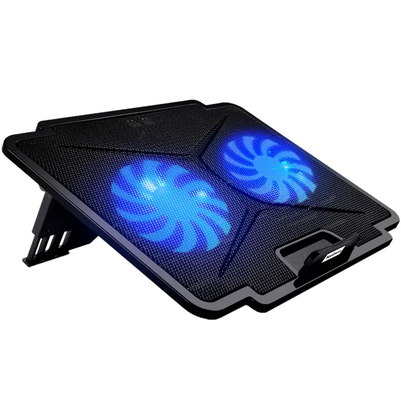Wholesale Oem Laptop Cooling Stand Adjustable Notebook Cooler Gaming Laptop Cooling Pad With 2 Fans