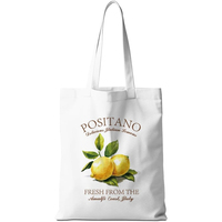 Sac fourre-tout citron - Sac de voyage week-end Italie - Cadeaux Raccoon - Cadeaux pour les amateurs de citron pour le shopping et les vacances