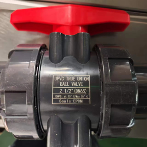 Válvula de Bola de Unión Verdadera de UPVC DN65 para Piscina - Product Image 3