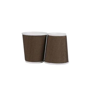 8oz 12oz 16oz Disposable <b>Corrugated</b> <b>Paper</b> Insulated Takeaway Coffee Cup with Cover Lid - Product Image 3