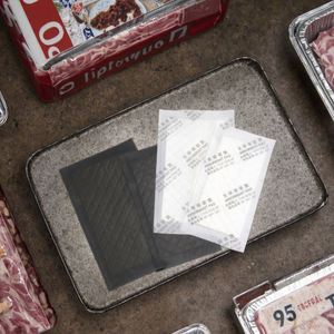 Almohadilla Absorbente Antihumedad para Envasado en Bandejas de Plástico, Ideal para Carne de Pollo, Res y Carne Congelada, Buena Absorción para Uso Doméstico - Product Image 1