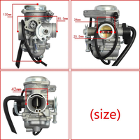 Carburateur de moto haute performance avec capteur 26mm 150CC pour Yamaha YTX125 TVS125 HLX125 TVS150 YTX150 YTX TVS HLX 125 150