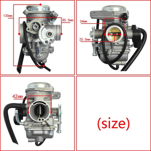 Carburateur de moto haute performance avec capteur 26mm 150CC pour Yamaha YTX125 TVS125 HLX125 TVS150 YTX150 <span class=keywords><strong>YTX</strong></span> TVS HLX 125 150 - Product Image 5