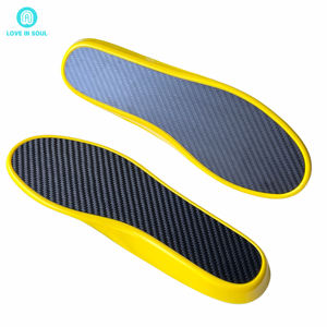 Semelle de chaussure complète plaque de carbone semelles de sport de haute qualité chaussures en fibre de carbone semelle football course à pied semelles de saut - Product Image 4